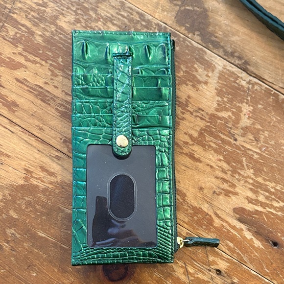Brahmin Emerald Croc Embossed Wallet - Picture 2 of 4